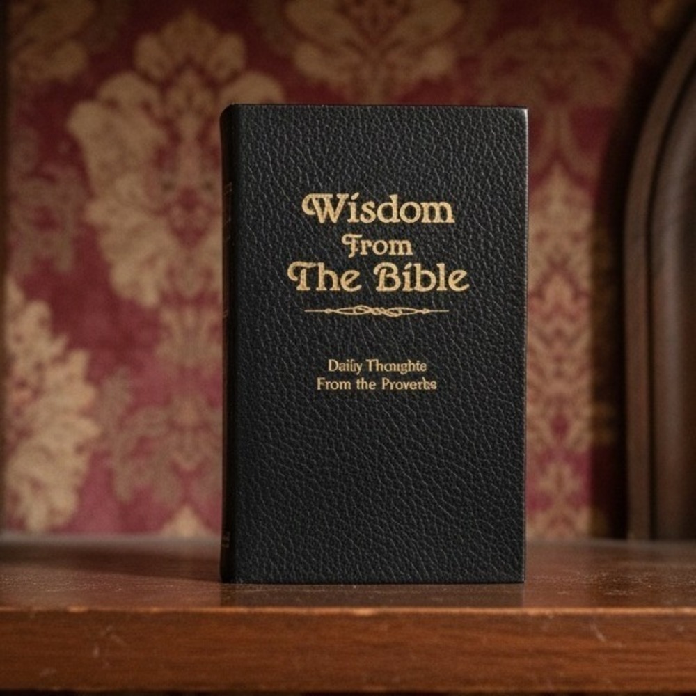Wisdom From The Bible Daily Thoughts From the Proverbs Barbour Book‎ Leatherette